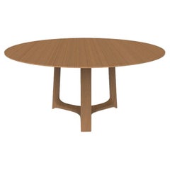 Contemporary Modern Jasper Dining Table in Walnut by Collector Studio