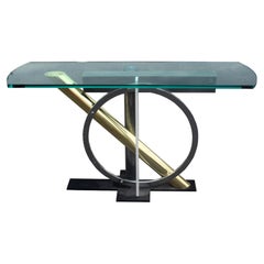 Contemporary Modern Kaizo Oto Sculptural Console Table for Dia 1980s