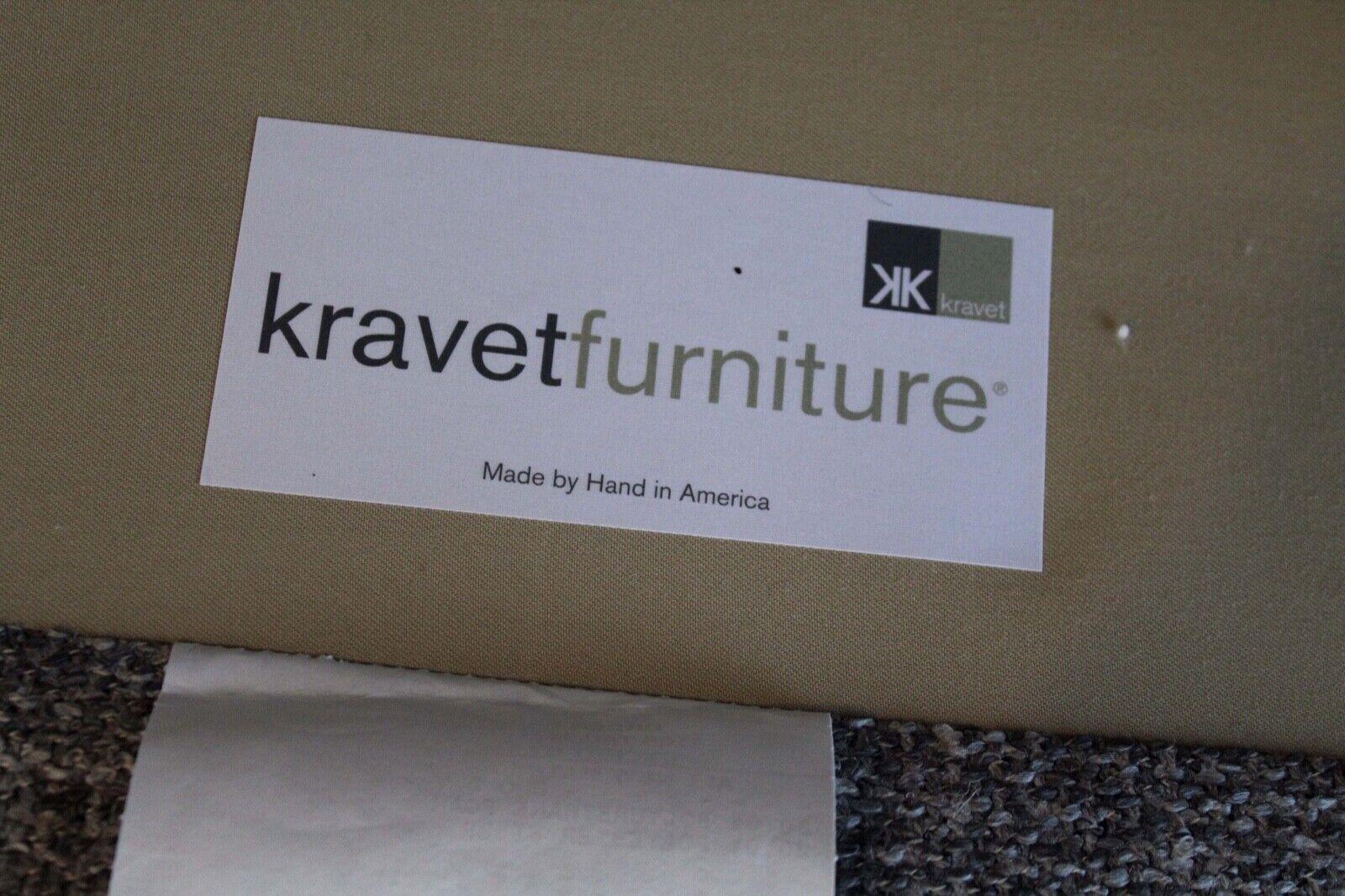 Contemporary Modern Kravet Furniture Chrome Leg Sectional 5