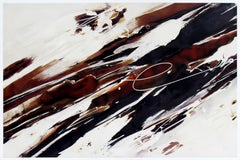 Contemporary Modern Large Framed Ray Frost Fleming Signed Abstract Painting