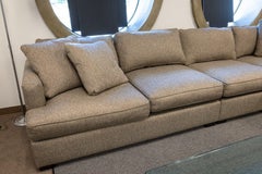 Contemporary Modern Large Grey L Shaped 3pc Sectional Sofa by Better By Design