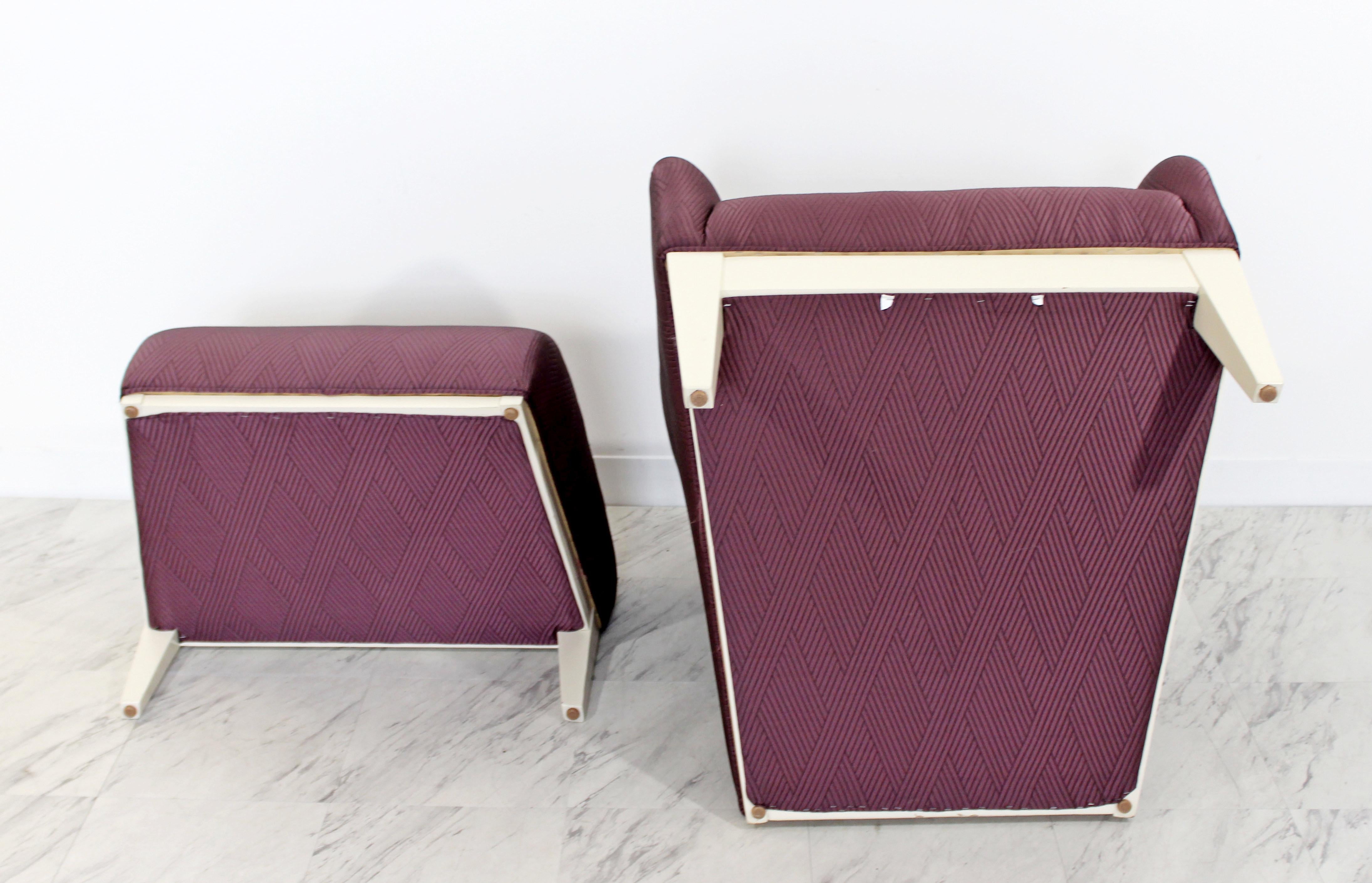 Contemporary Modern Lounge Chair & Ottoman  6
