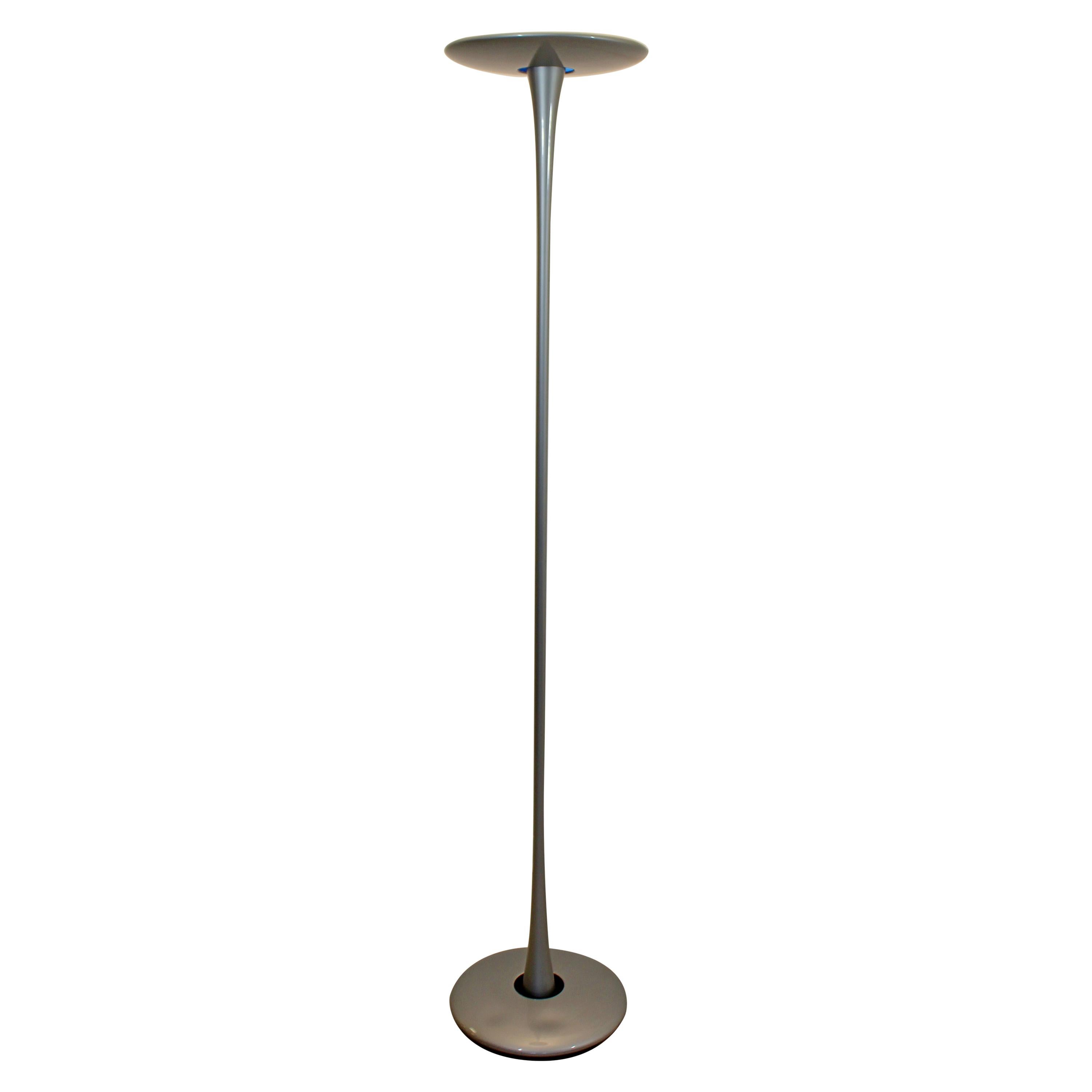 Contemporary Modern Marc Newson Helice Aluminum Floor Lamp 1990s Silver