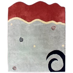 Contemporary Modern Memphis Style Area Rug by Susan Cobb
