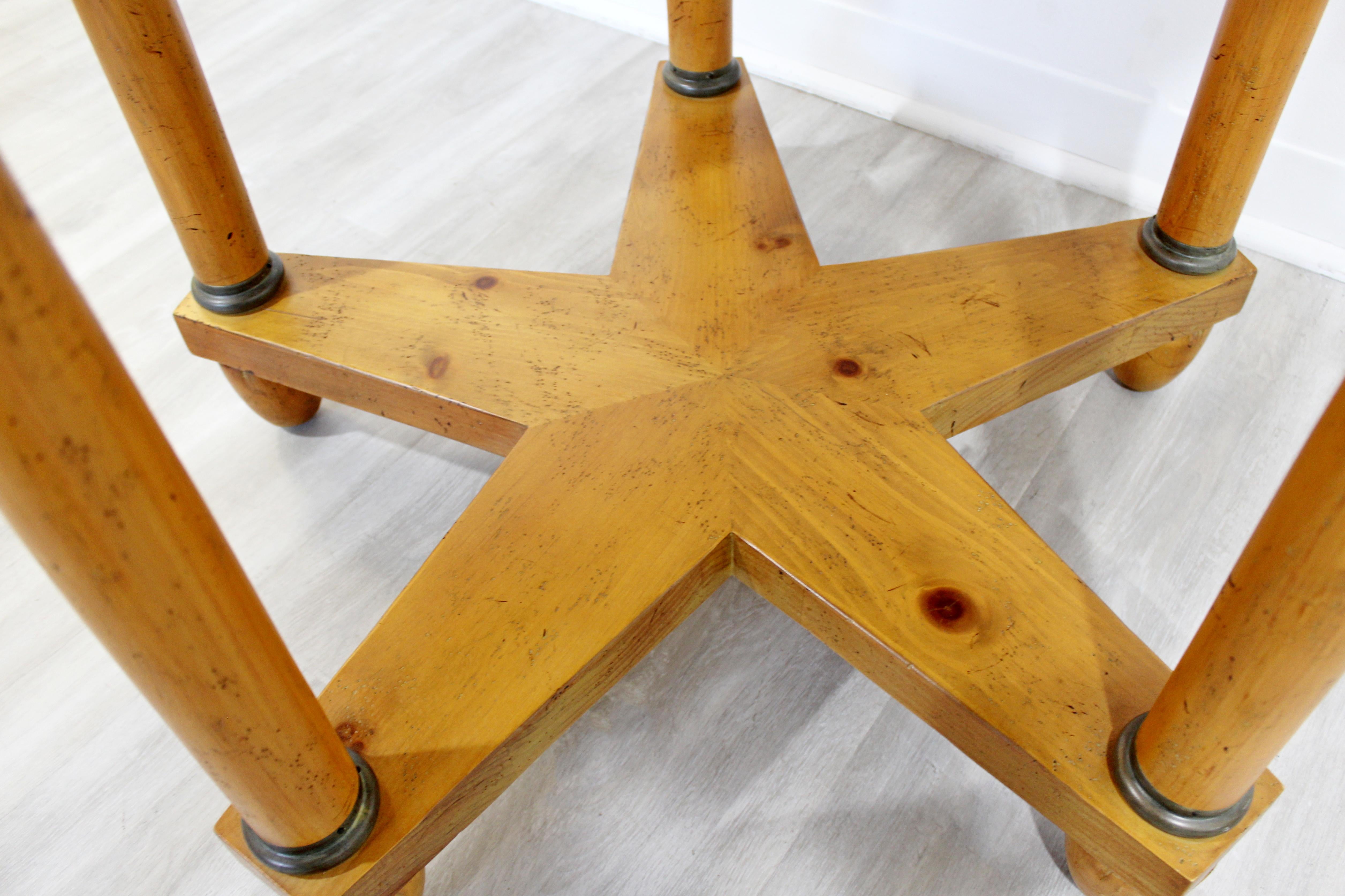 Late 20th Century Contemporary Modern Milling Road for Baker Foyer Accent Table, 1990s