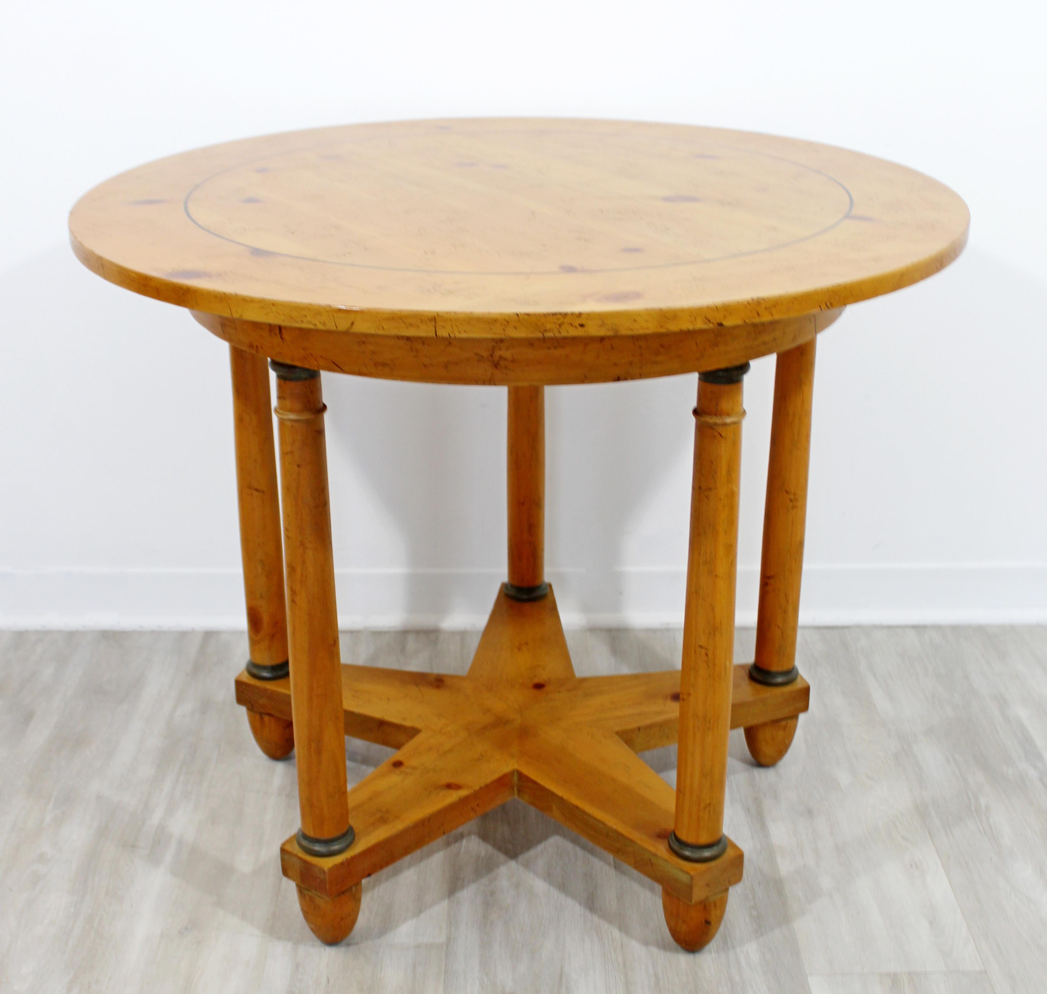 Contemporary Modern Milling Road for Baker Foyer Accent Table, 1990s 1