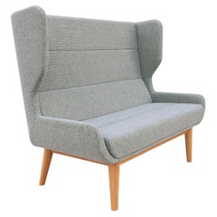 Contemporary Modern Naughtone for Herman Miller Hush High Wing-Back 2 Seat Sofa