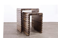 Contemporary Modern Nesting Tables in Argentine Rosewood by Costantini, Dorena