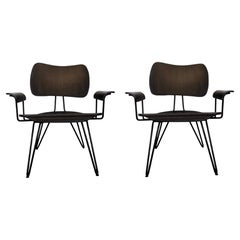 Contemporary Modern Pair of Overdyed Lounge Chairs by Diesel For Moroso