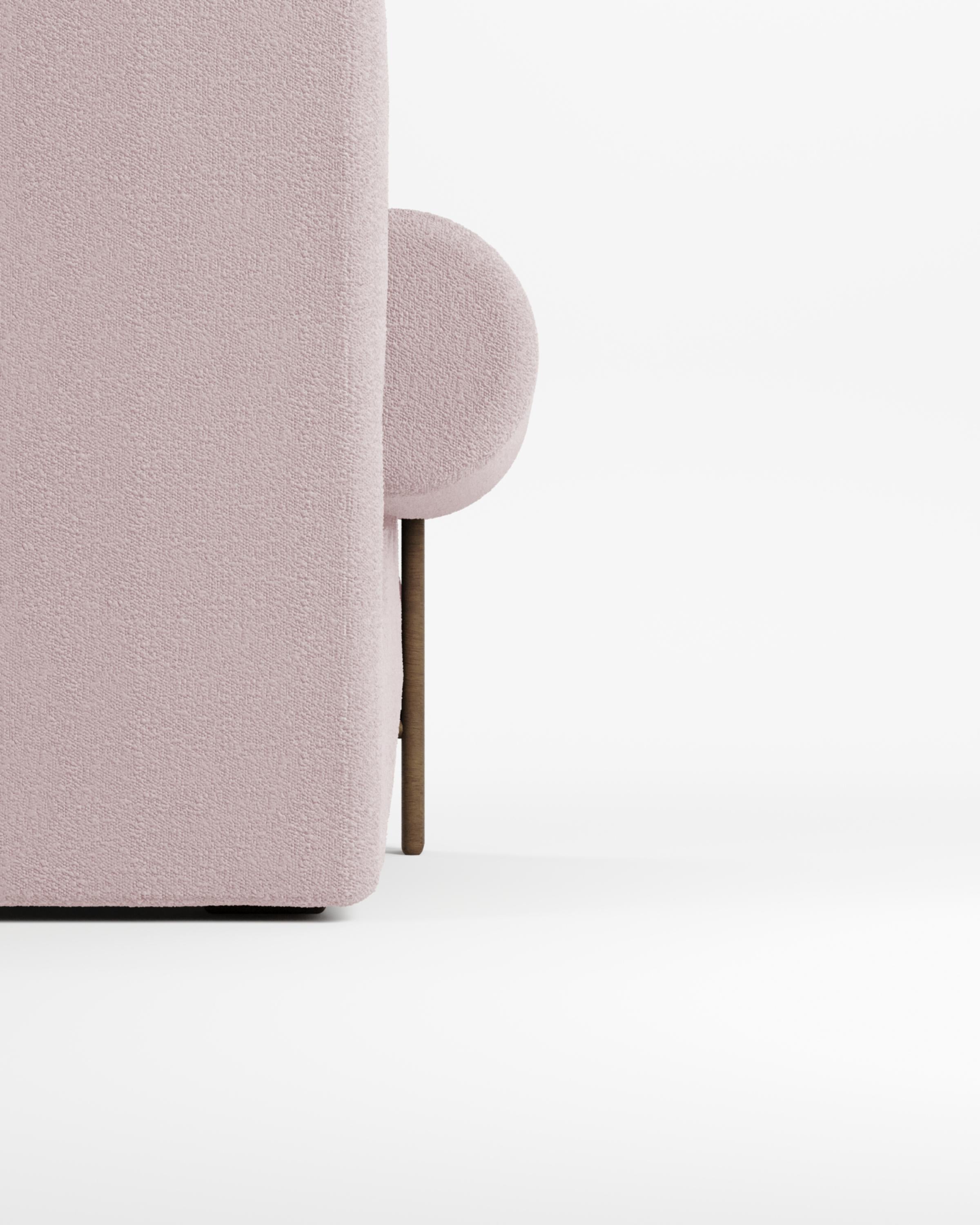 The Moderns Modernity Sofa in Bouclé Rose by Collector Neuf - En vente à Castelo da Maia, PT