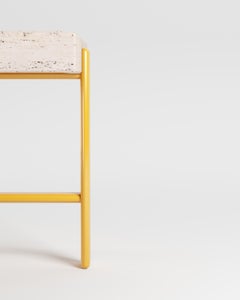 Contemporary Modern Paloma Side Table by Bernhardt & Vella