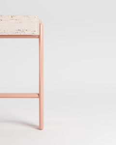 Contemporary Modern Paloma Side Table by Bernhardt & Vella