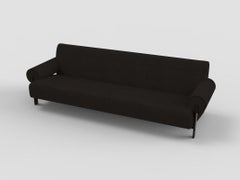 Contemporary Modern Paloma Sofa in Famiglia 53 Fabric and Dark Oak by Collector