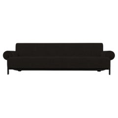 Contemporary Modern Paloma Sofa in Famiglia 53 Fabric and Dark Oak by Collector