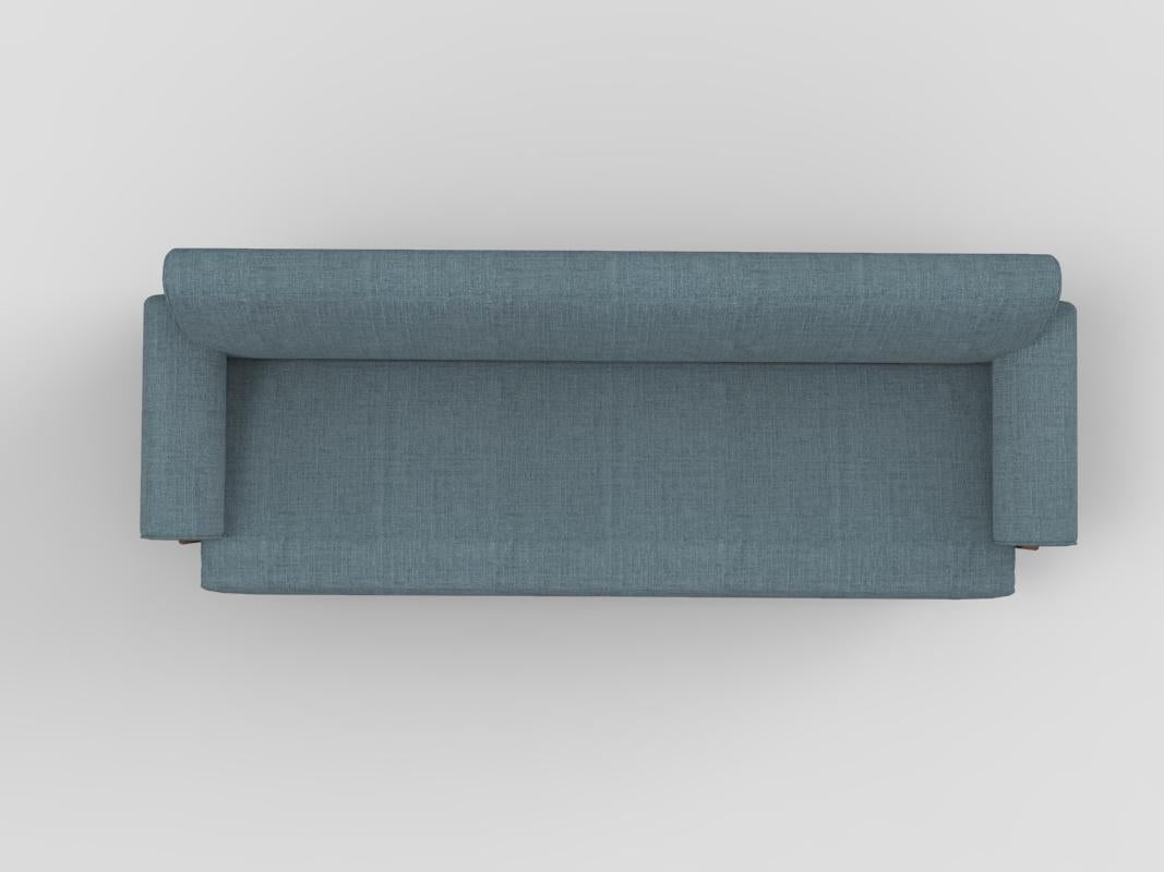Contemporary Modern Paloma Sofa Upholstered in Famiglia 49 Fabric by Collector For Sale 1