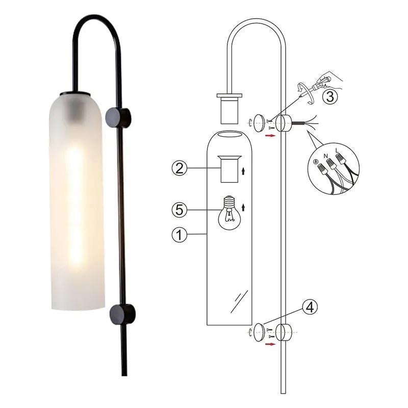 modern plug in wall sconce