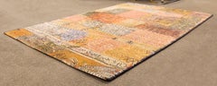 Tappeto rettangolare moderno e contemporaneo in lana Paul Klee Ege Scandinavian Area Rug, anni '80