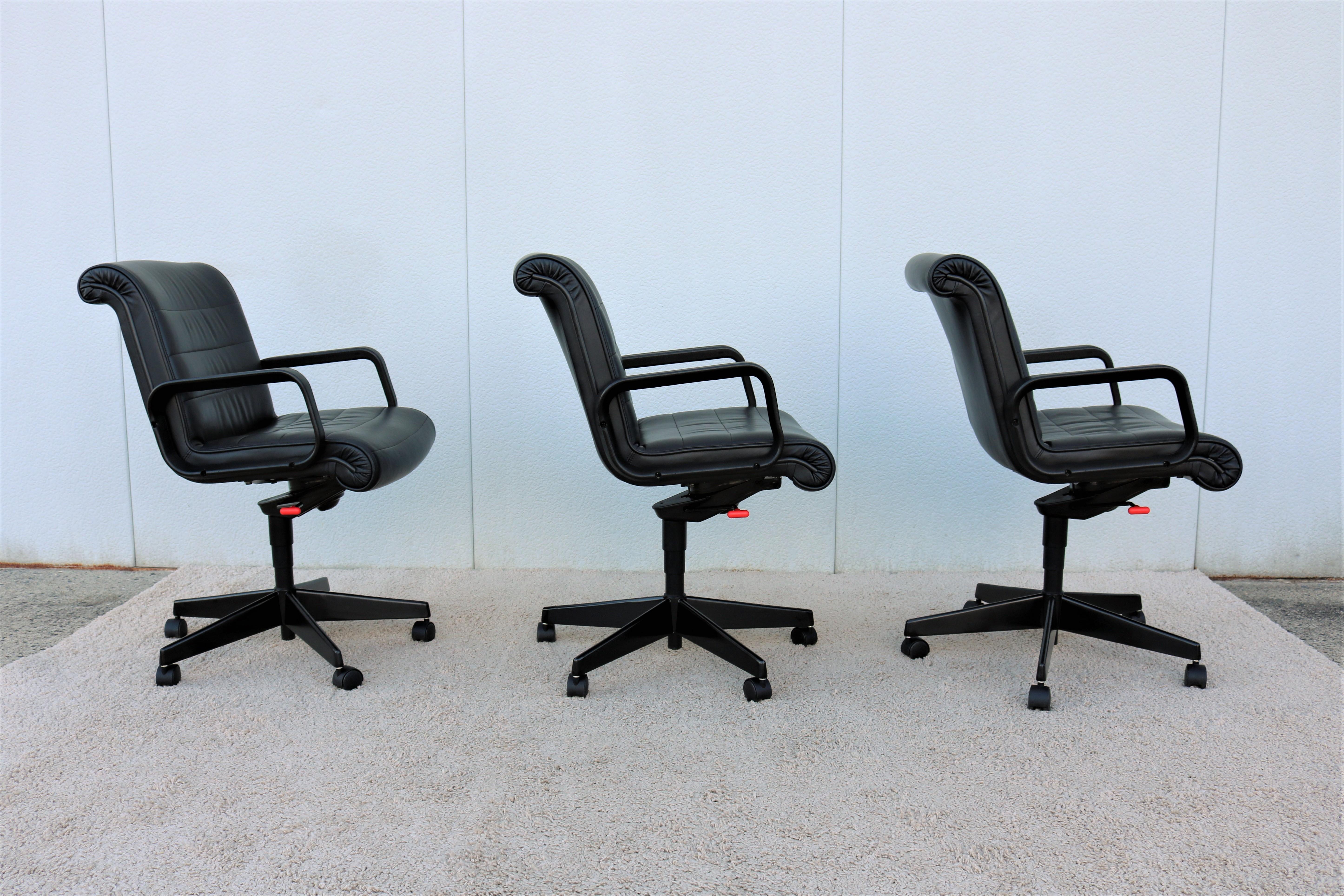 Acier Contemporary Modern Richard Sapper for Knoll Sapper Management Ergonomic Chair (chaise ergonomique) en vente