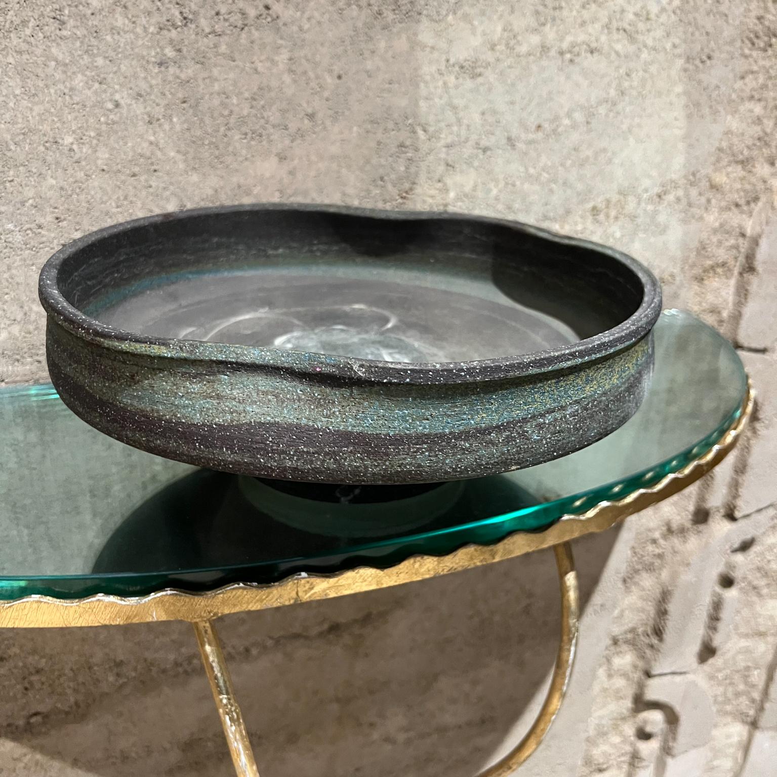 Moderne Jardinière ronde contemporaine moderne poterie d'art architecturale en vente
