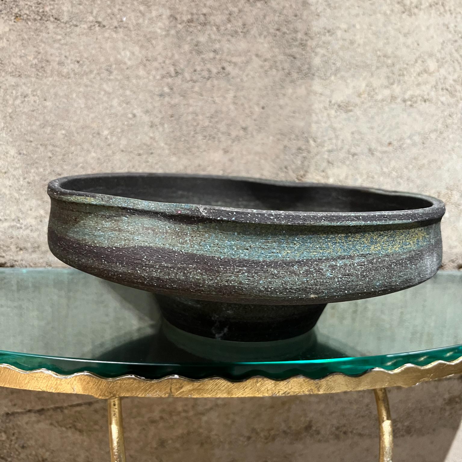 Jardinière ronde contemporaine moderne poterie d'art architecturale Bon état - En vente à Chula Vista, CA