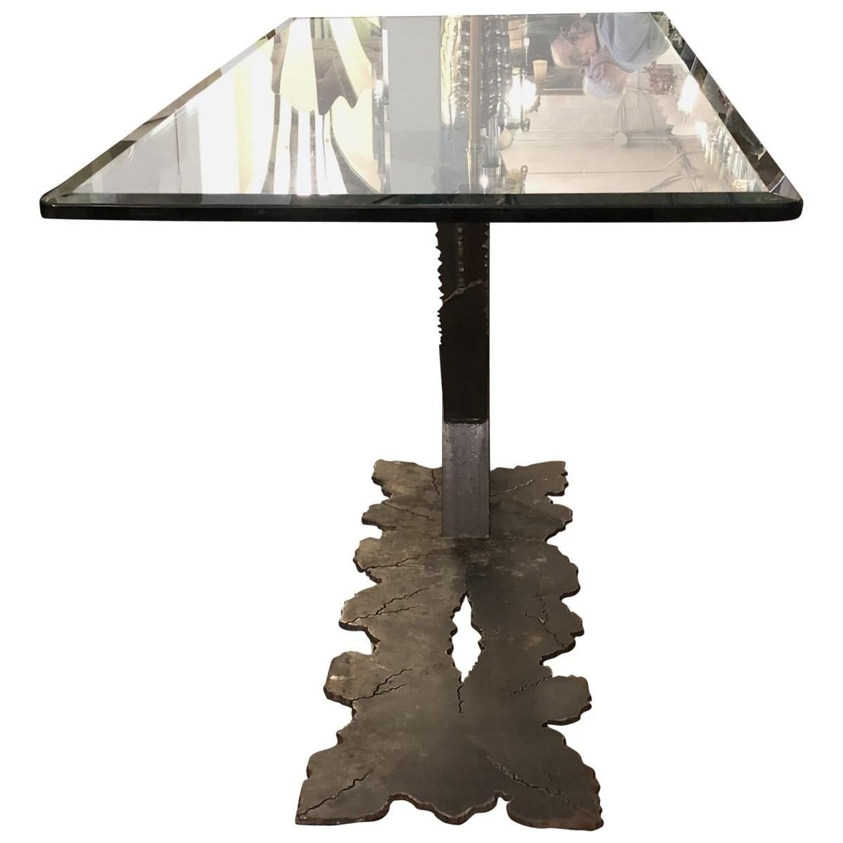 American Contemporary Modern Sculptural Studio Console Table, 21st Century For Sale