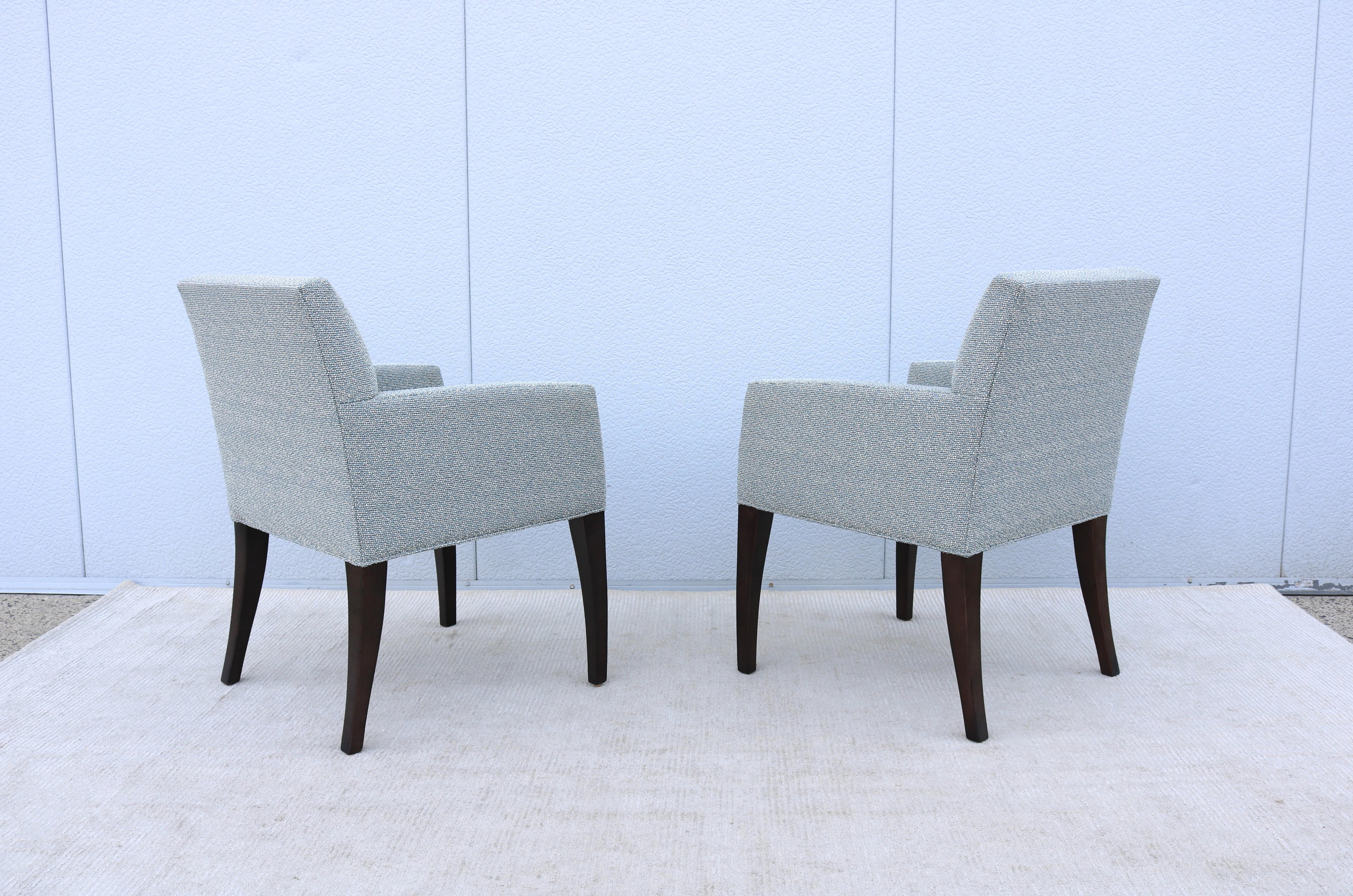 Poltrone per ospiti Sedona Modern contemporanee di Bernhardt Design - una coppia in vendita 5