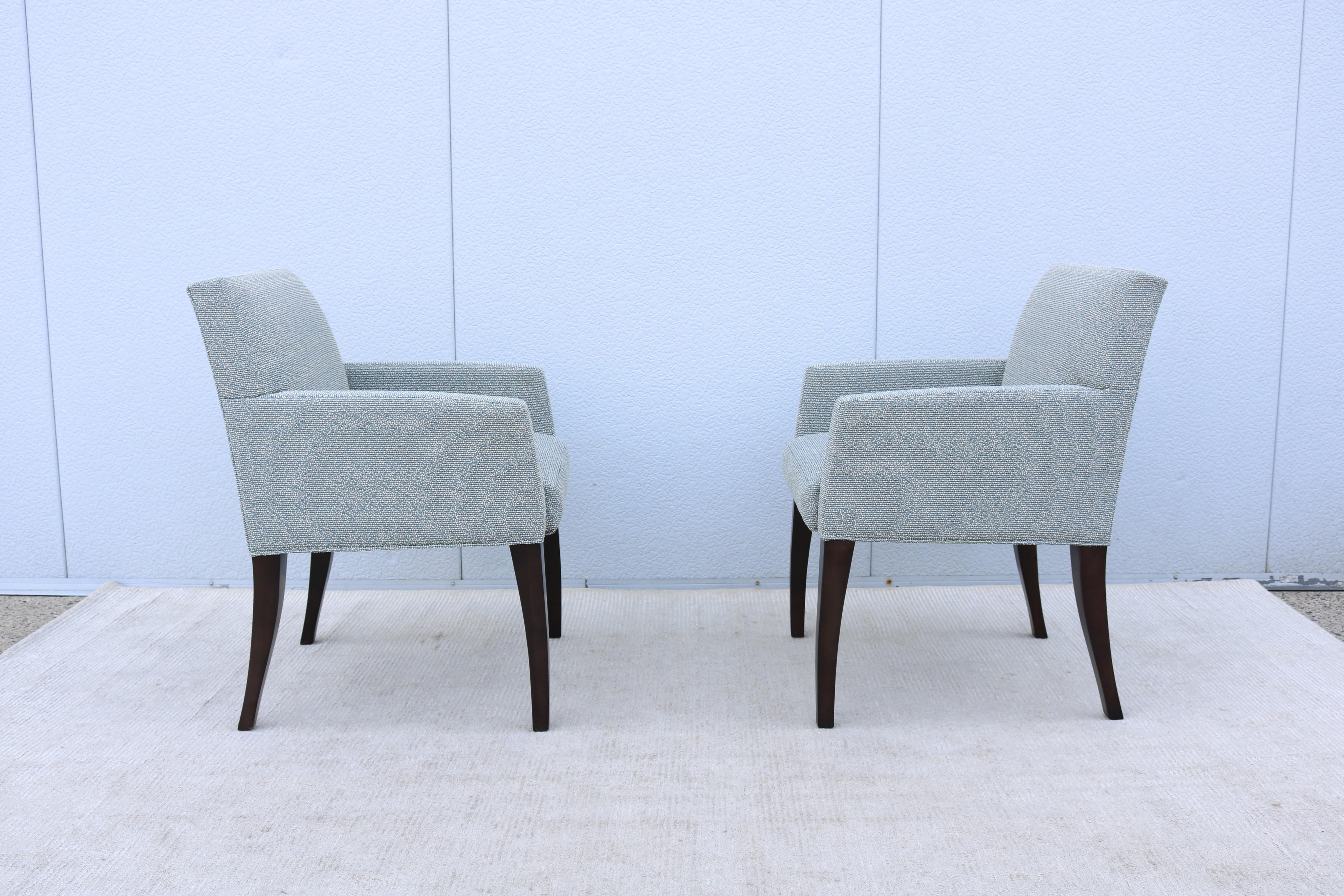 Poltrone per ospiti Sedona Modern contemporanee di Bernhardt Design - una coppia in vendita 6