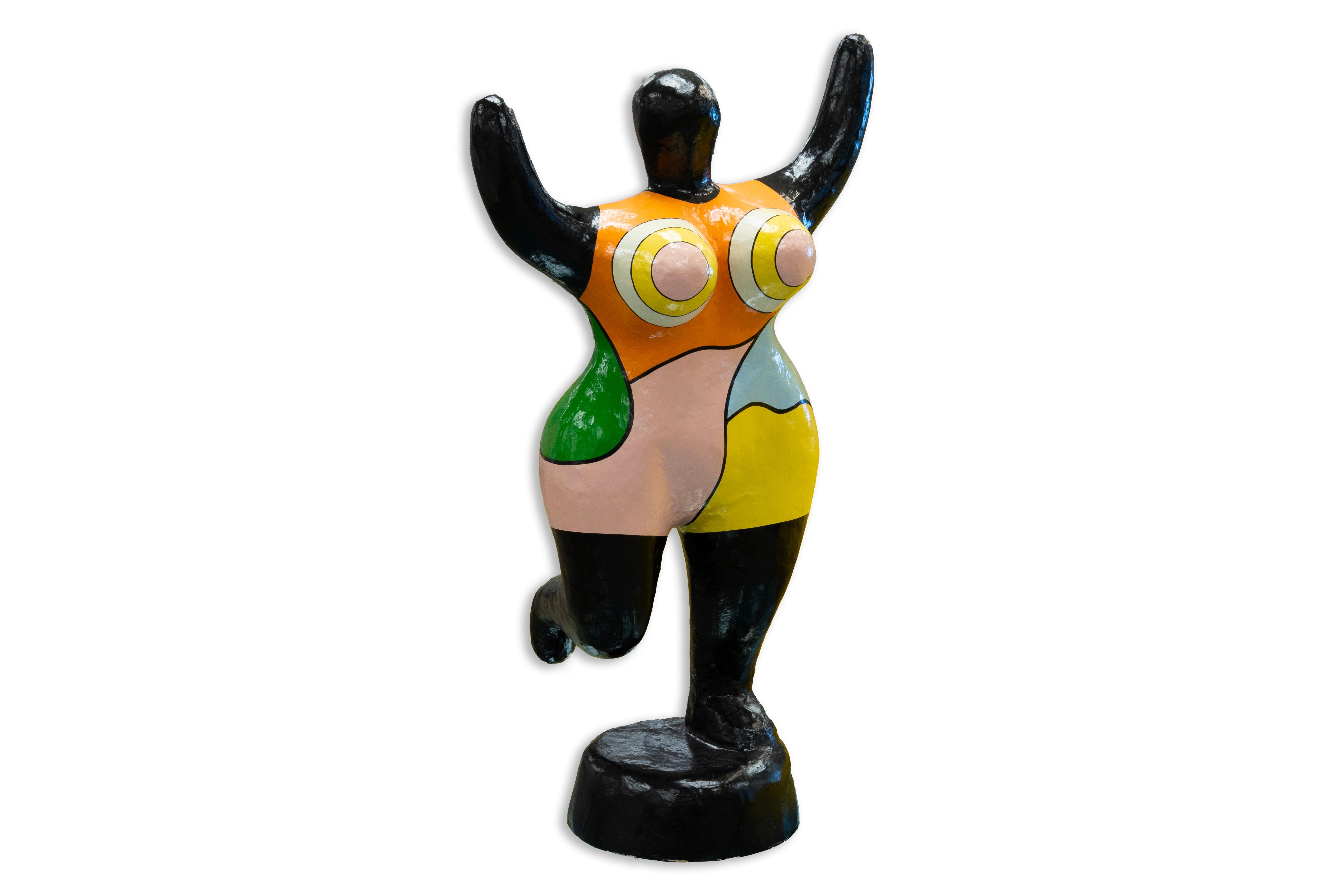 Set moderno di 3 sculture da parete in ceramica Kaiser Suidan in vendita 7