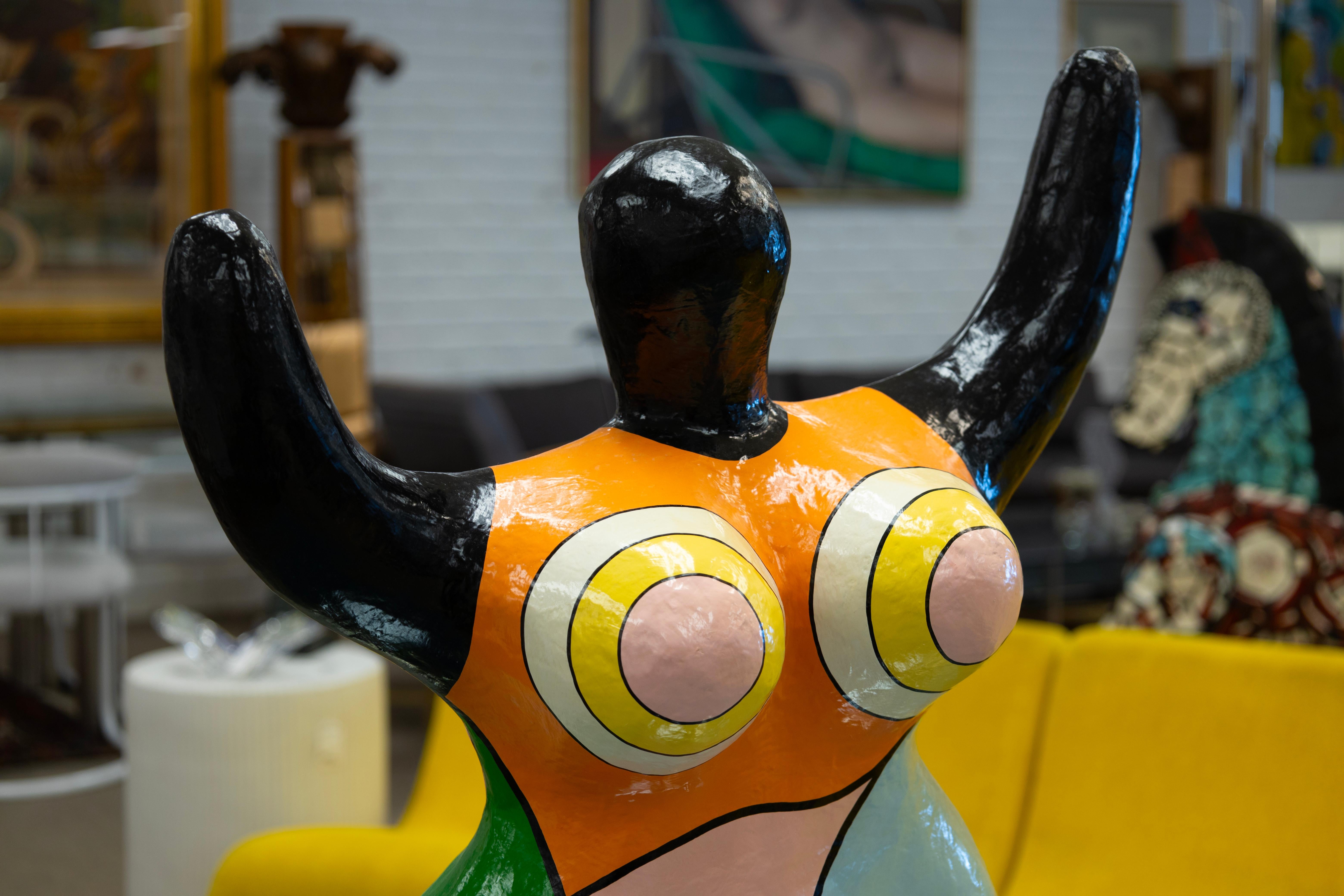 Set moderno di 3 sculture da parete in ceramica Kaiser Suidan in vendita 9