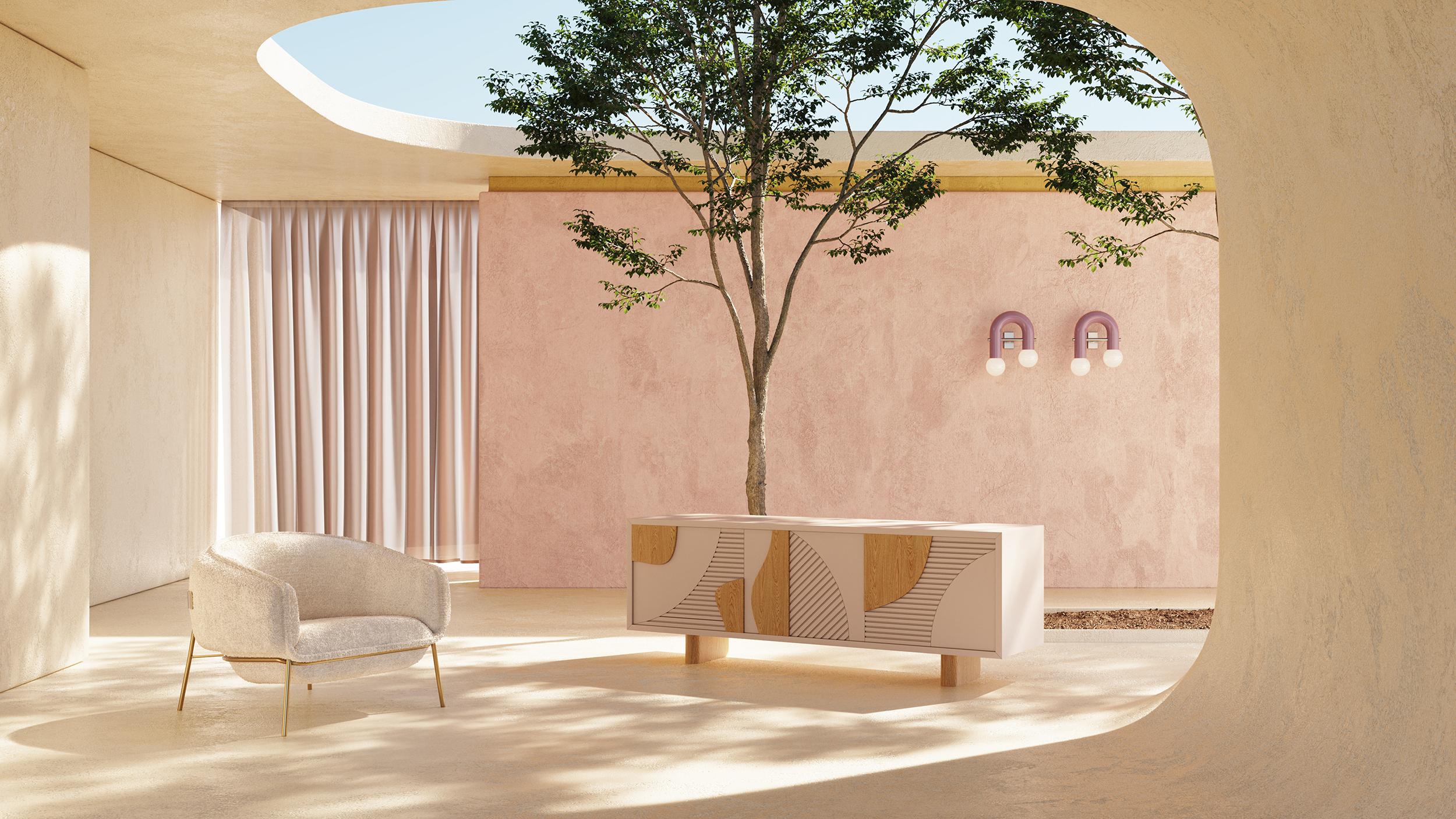 meubles enfilade contemporain