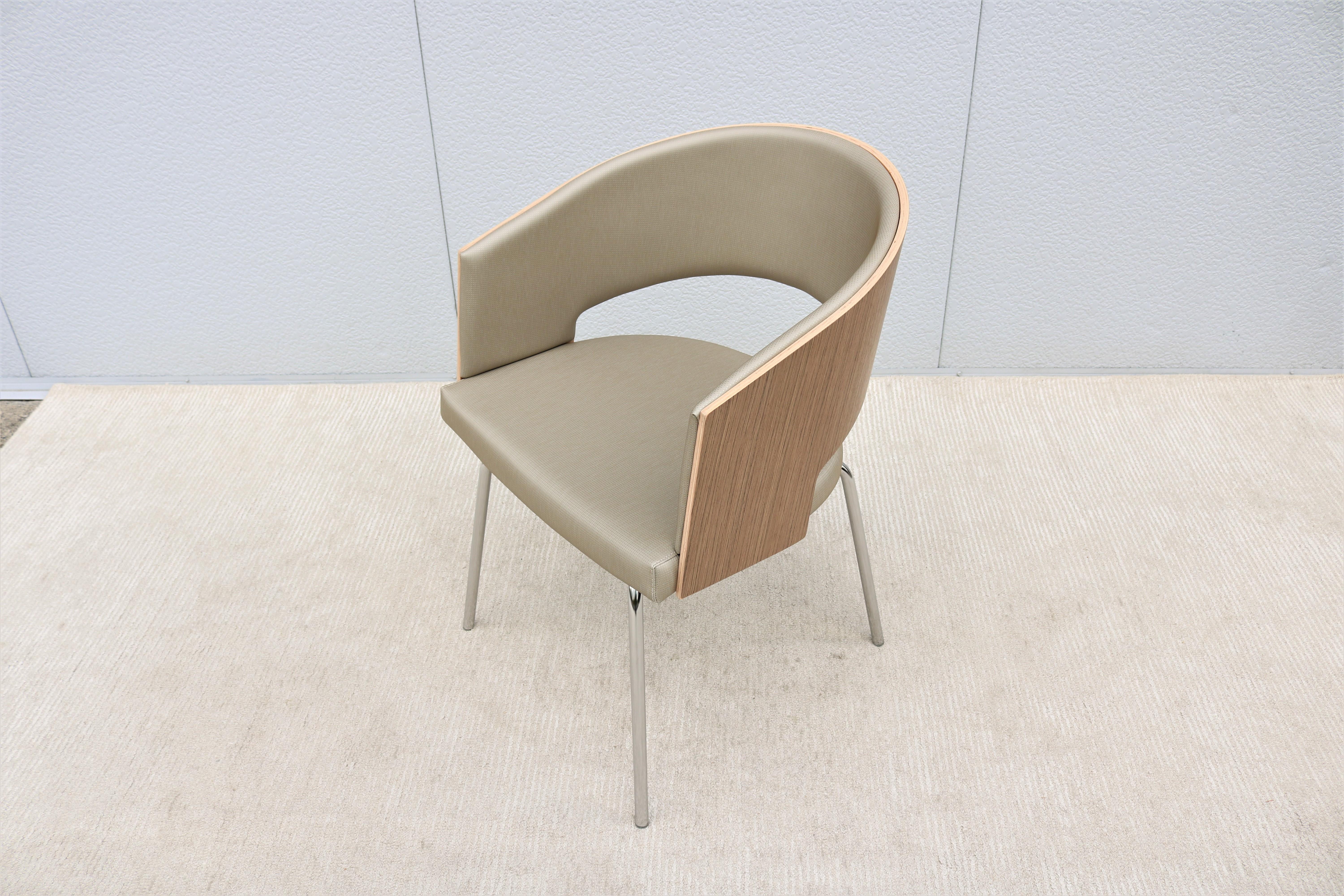 Steel Contemporary Modern Source Botte Multiuse Dining Chair Brand New, 7 Available For Sale