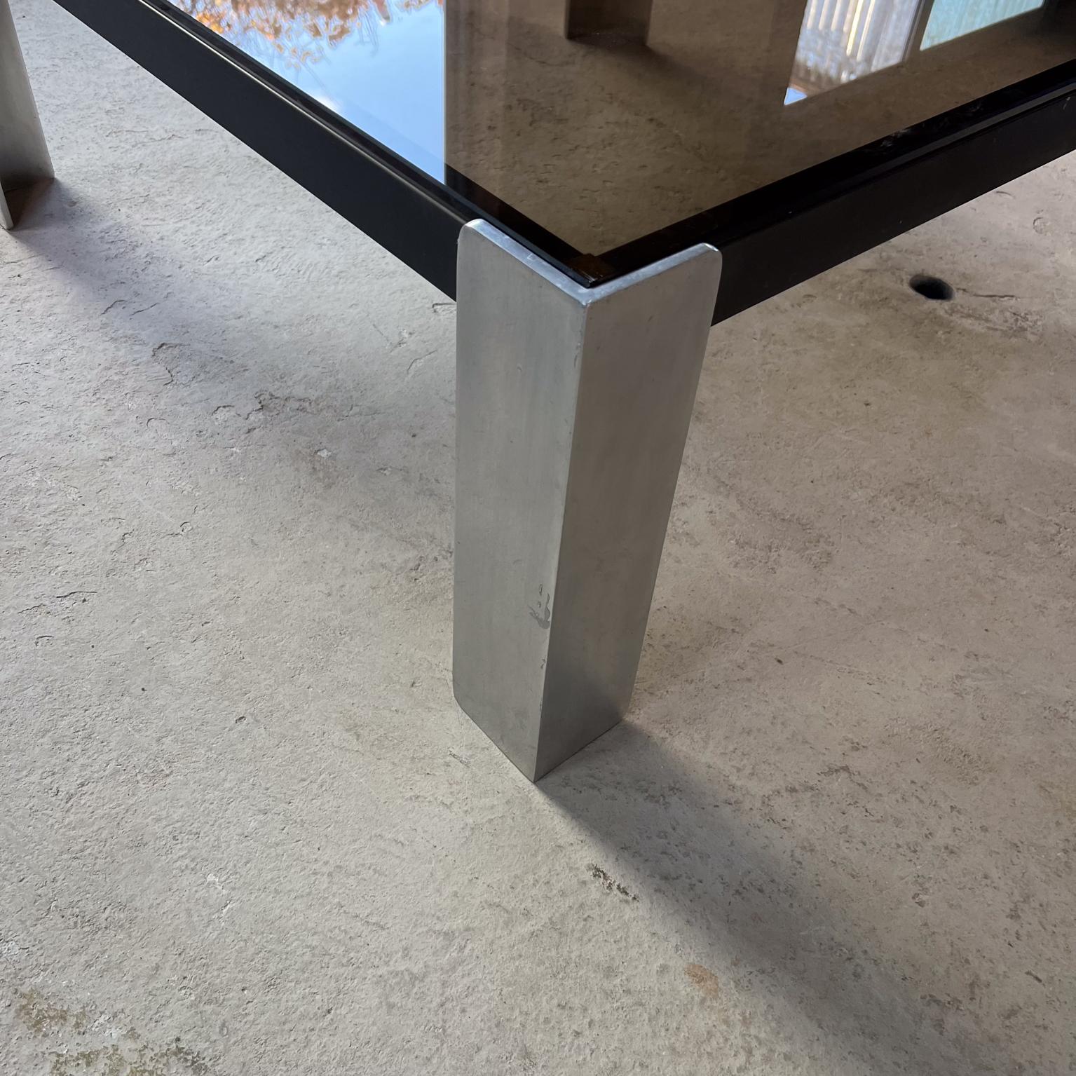 American Contemporary Modern Coffee Table after Milo Baughman For Sale