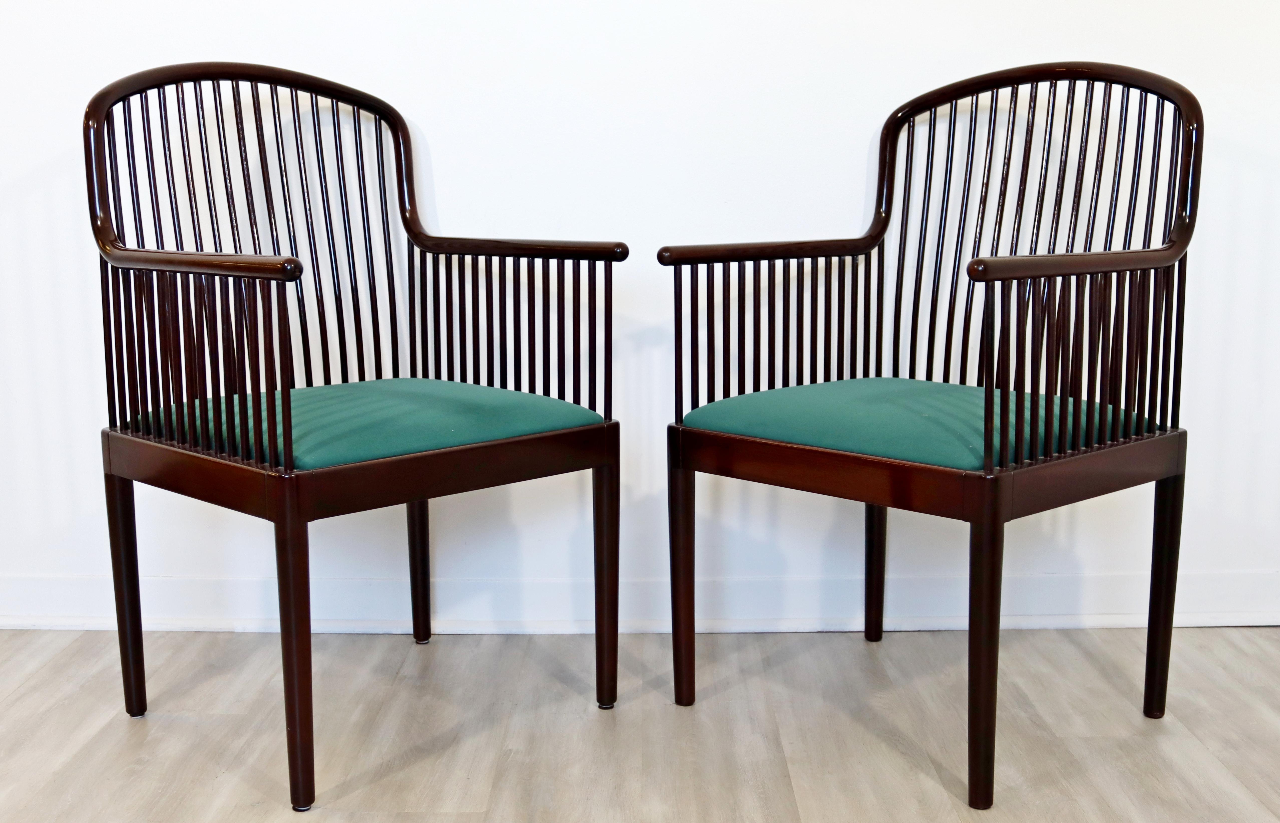 Late 20th Century Contemporary Modern Stendig Andover Rosewood Set of 6 Dining Chairs 1980s Italy