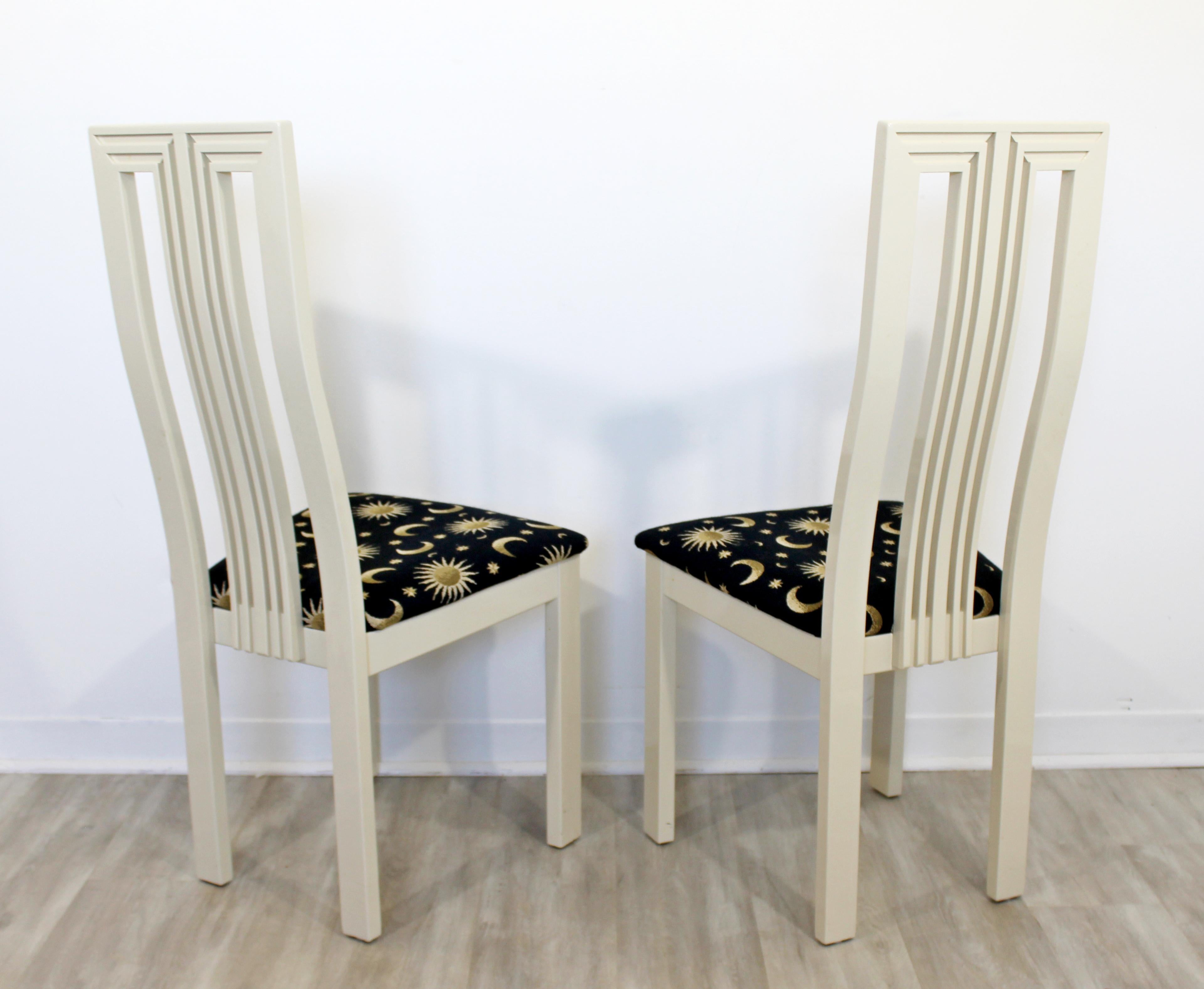 cream and oak dining table and chairs