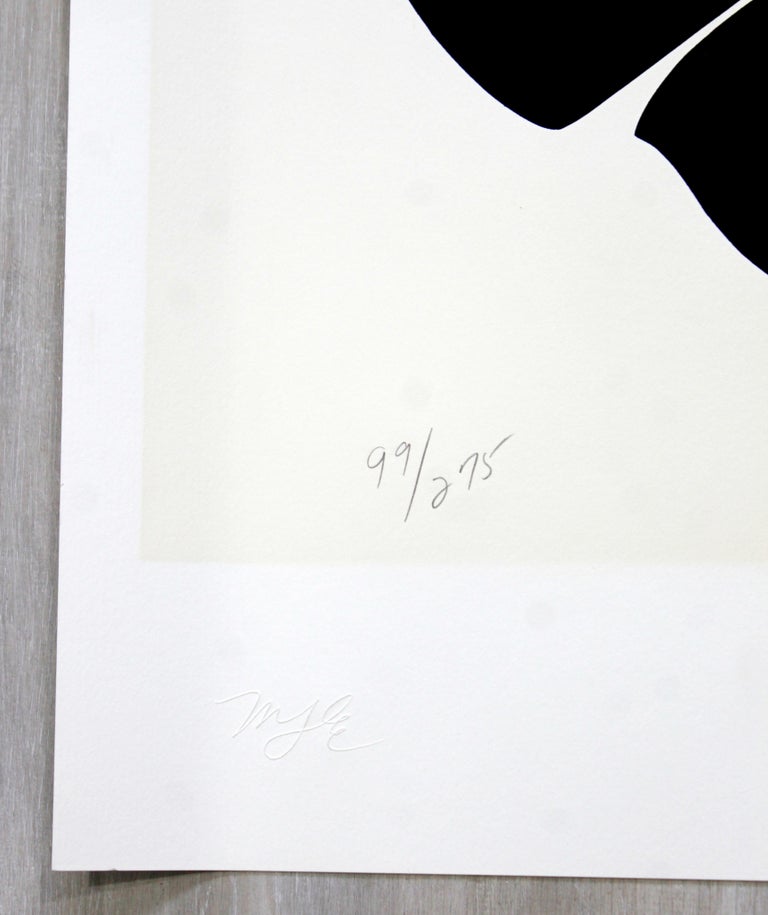Contemporary Modern Unframed Print Signed Steve Leal 