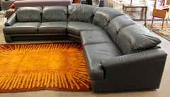 Contemporary Modern Preview 3-Piece Sectional Sofa, 1980s