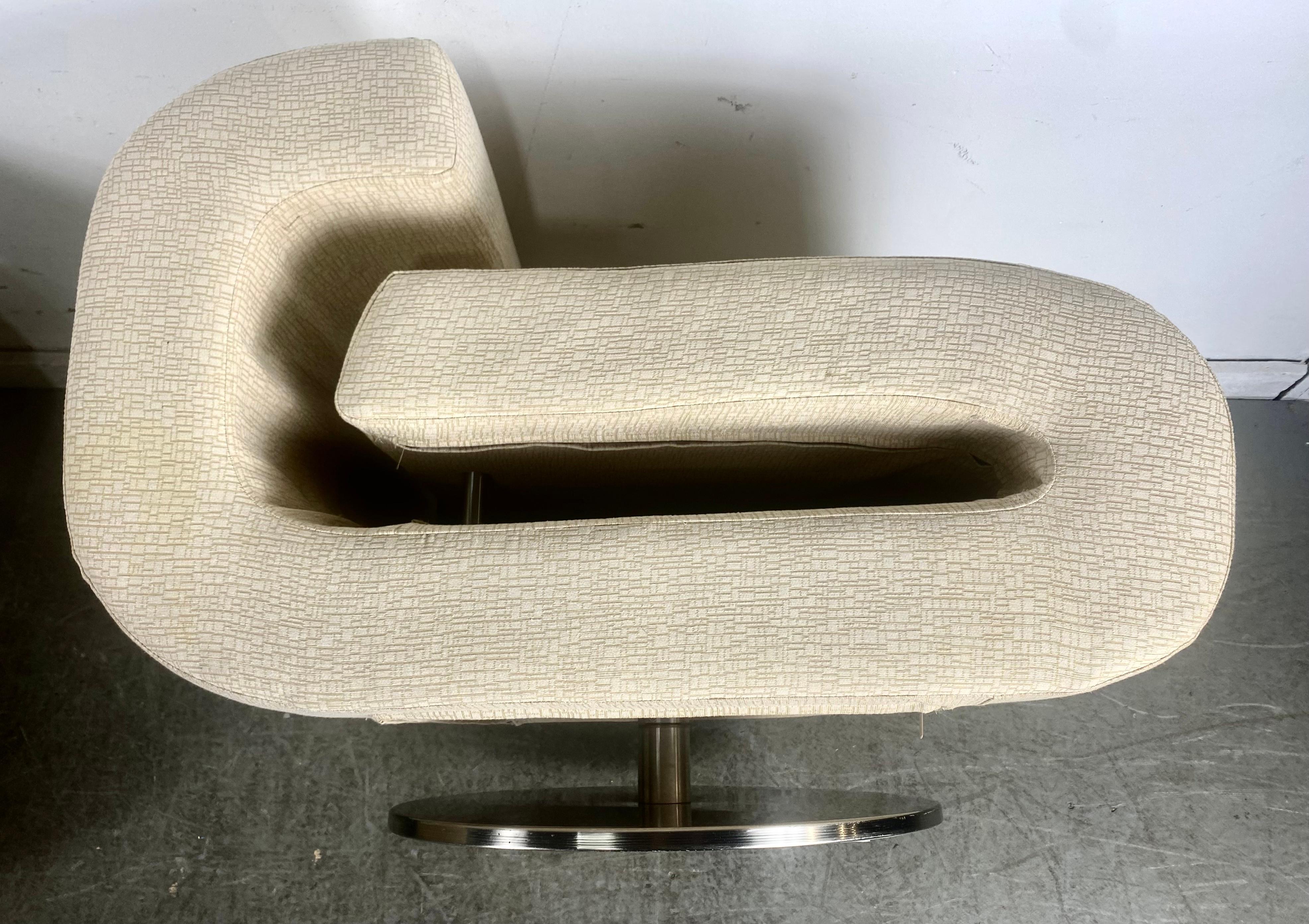Contemporary Modernist 3-piece seating manner of Etienne Henri Martin In Good Condition In Buffalo, NY