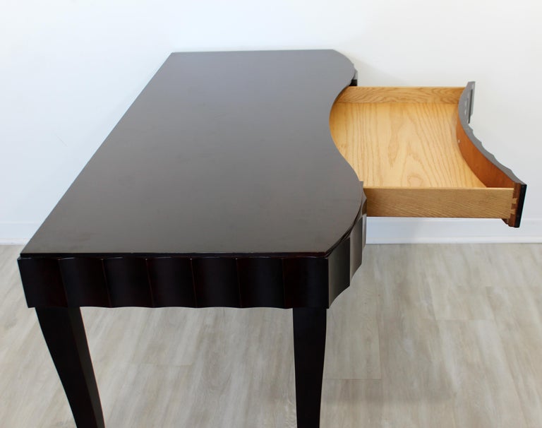 Contemporary Modernist Barbara Barry for Baker Brown Lacquer Vanity