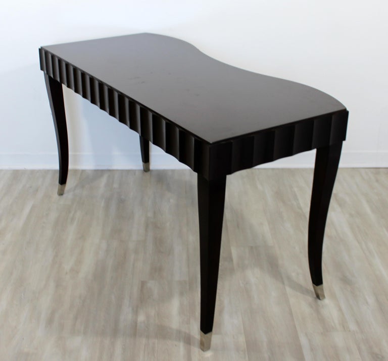 Contemporary Modernist Barbara Barry for Baker Brown Lacquer Vanity