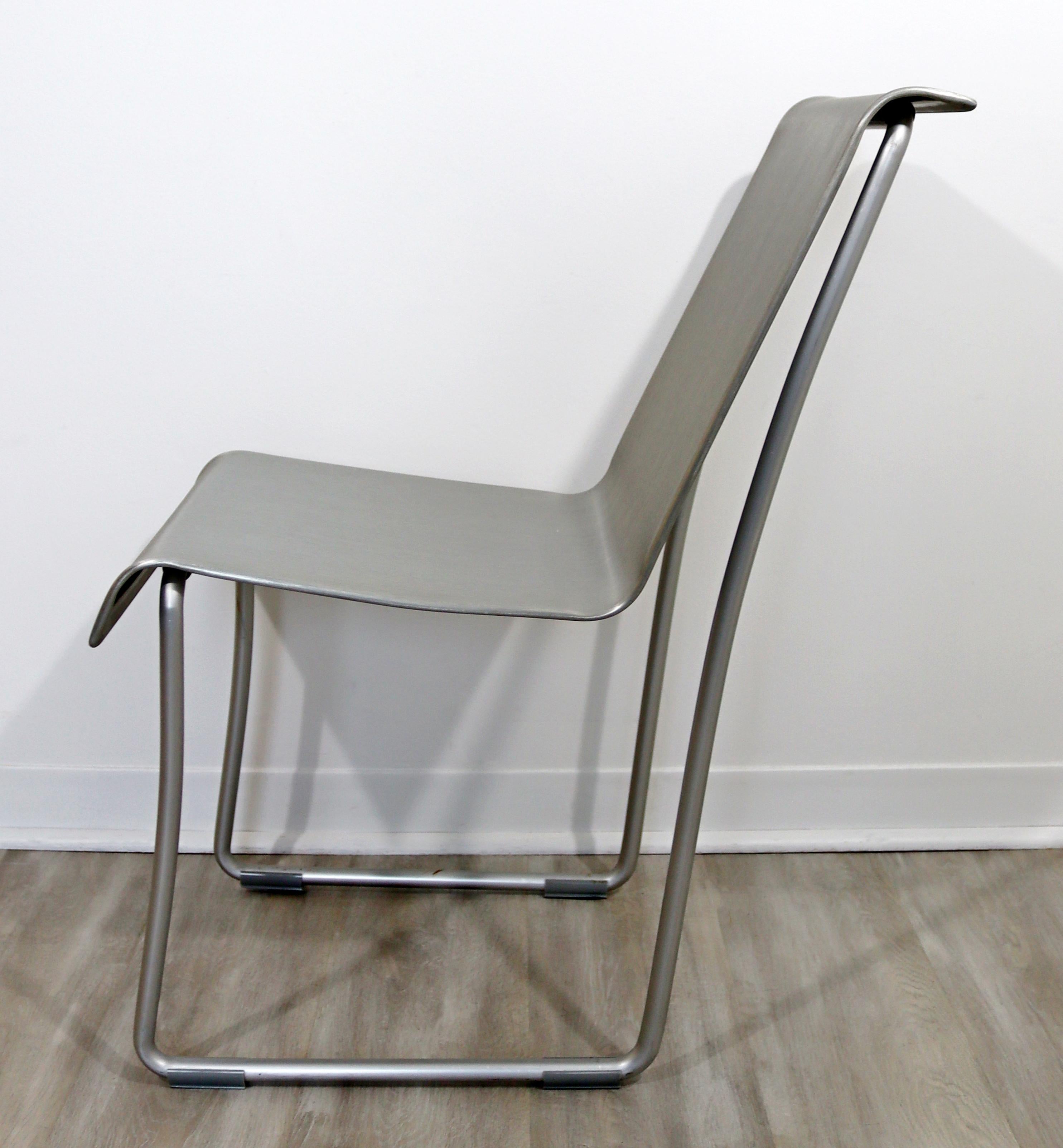 20th Century Contemporary Modernist Emeco Superlight Brushed Aluminum Chair by Frank Gehry