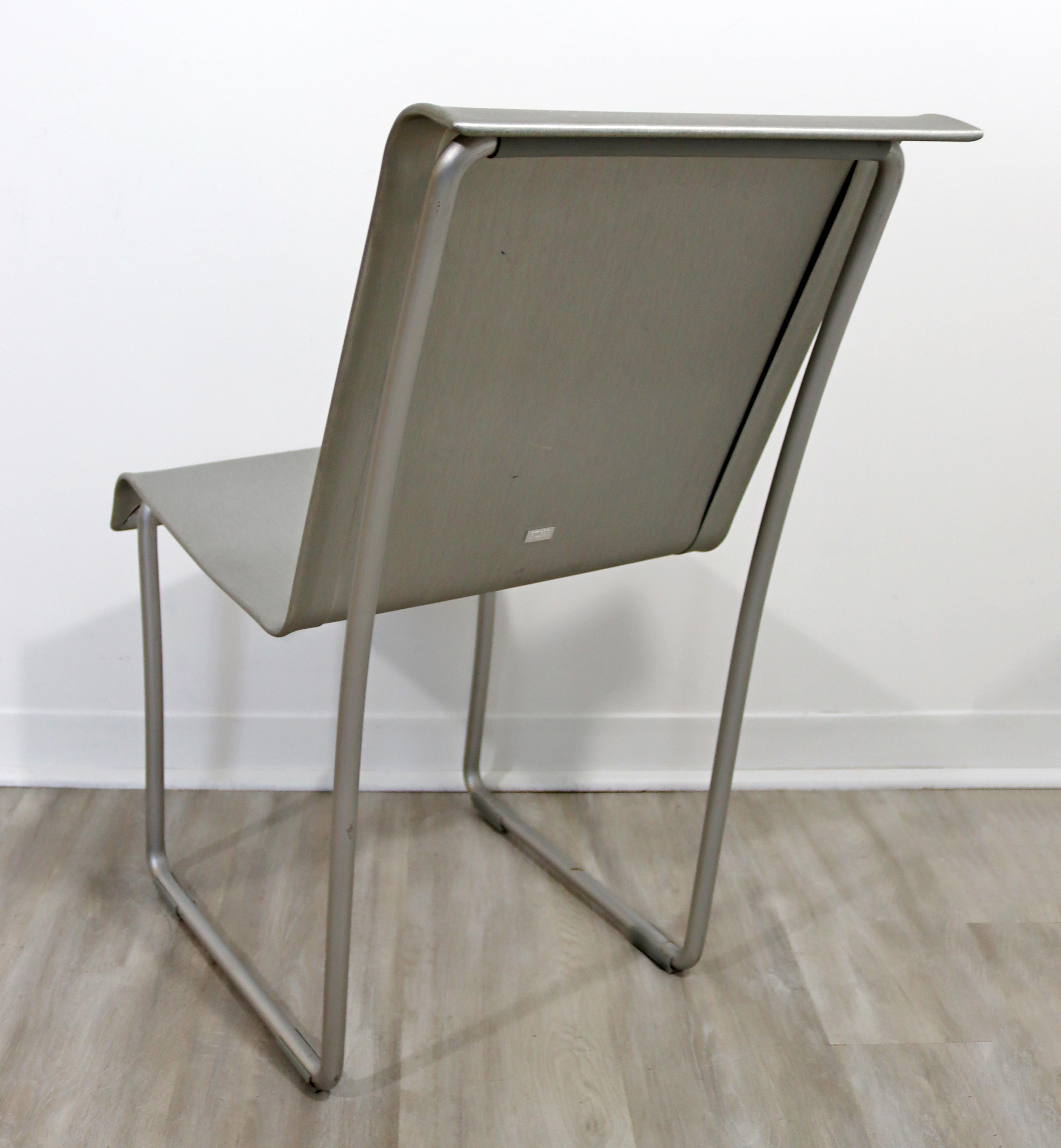 Contemporary Modernist Emeco Superlight Brushed Aluminum Chair by Frank Gehry 1