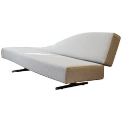 Contemporary Modernist Sculptural Left Facing Aspen Sofa by Cassina Italy Gray