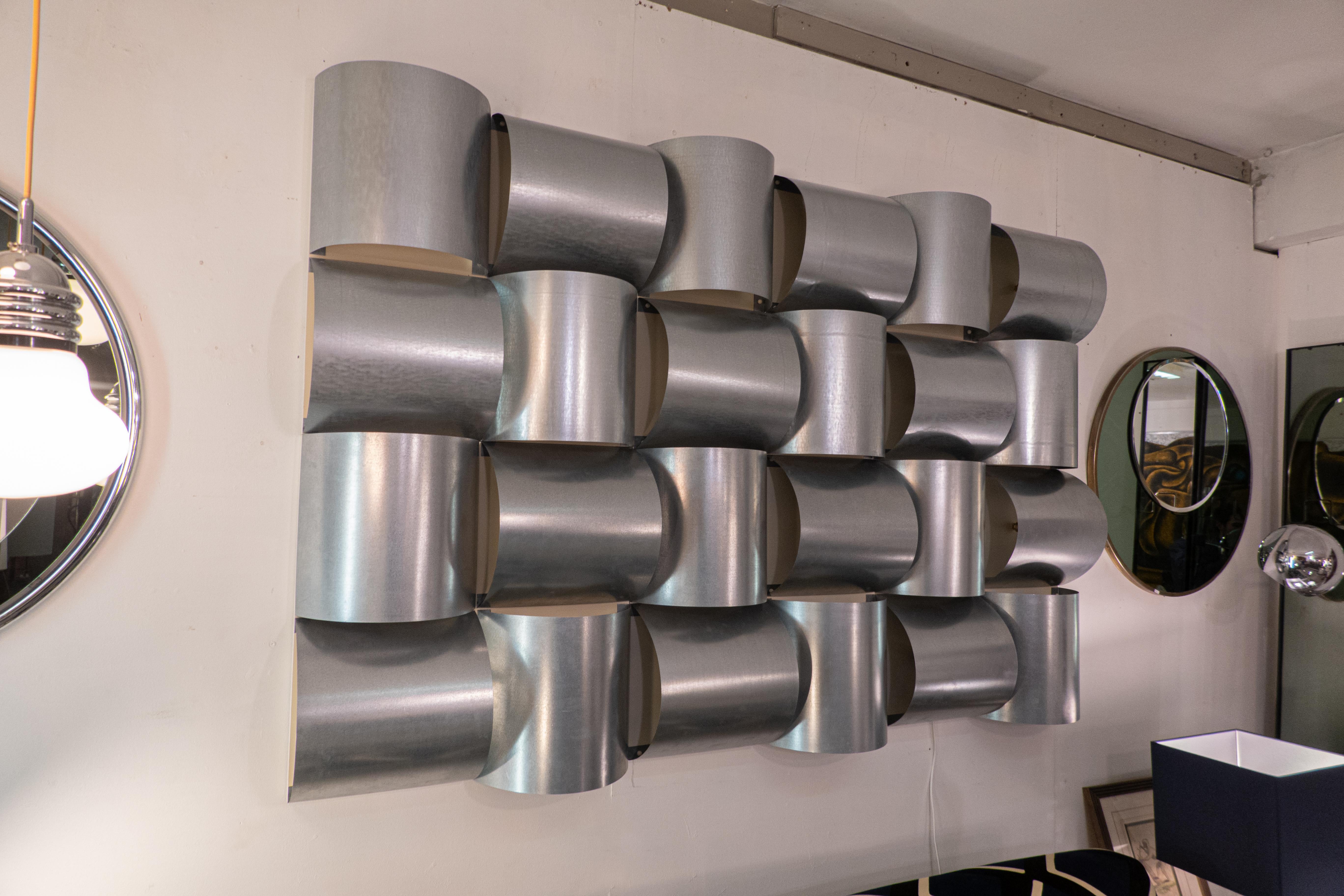 Contemporary Modular Aluminium Wall Light Panel, Belgium  For Sale 7