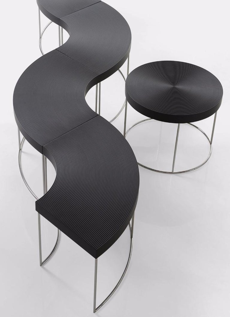 Contemporary Modular Coffee Table, 5 Functional Pieces For Sale at 1stdibs