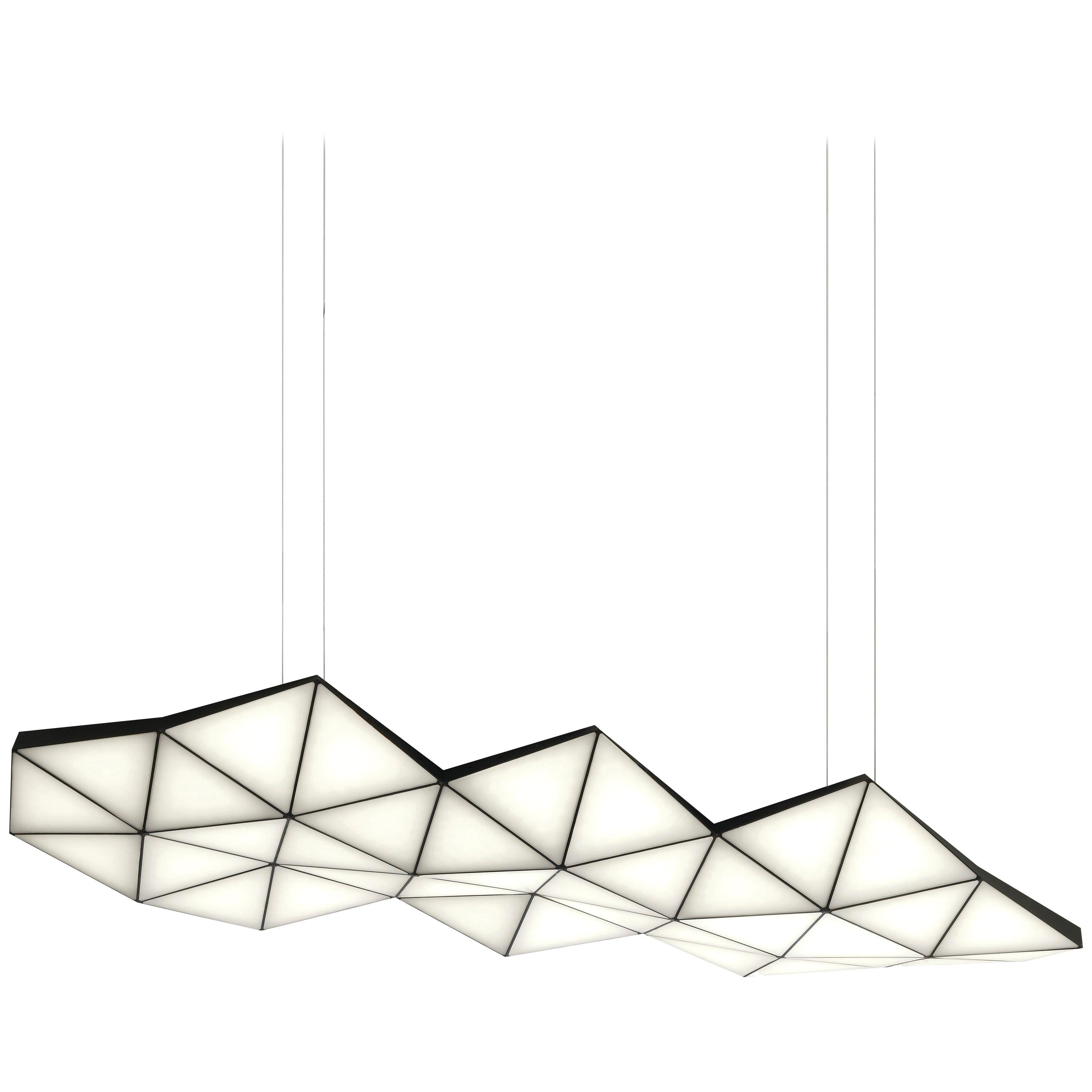 Contemporary Minimalist European Modular Pendant Tri Light TRI36 For Sale