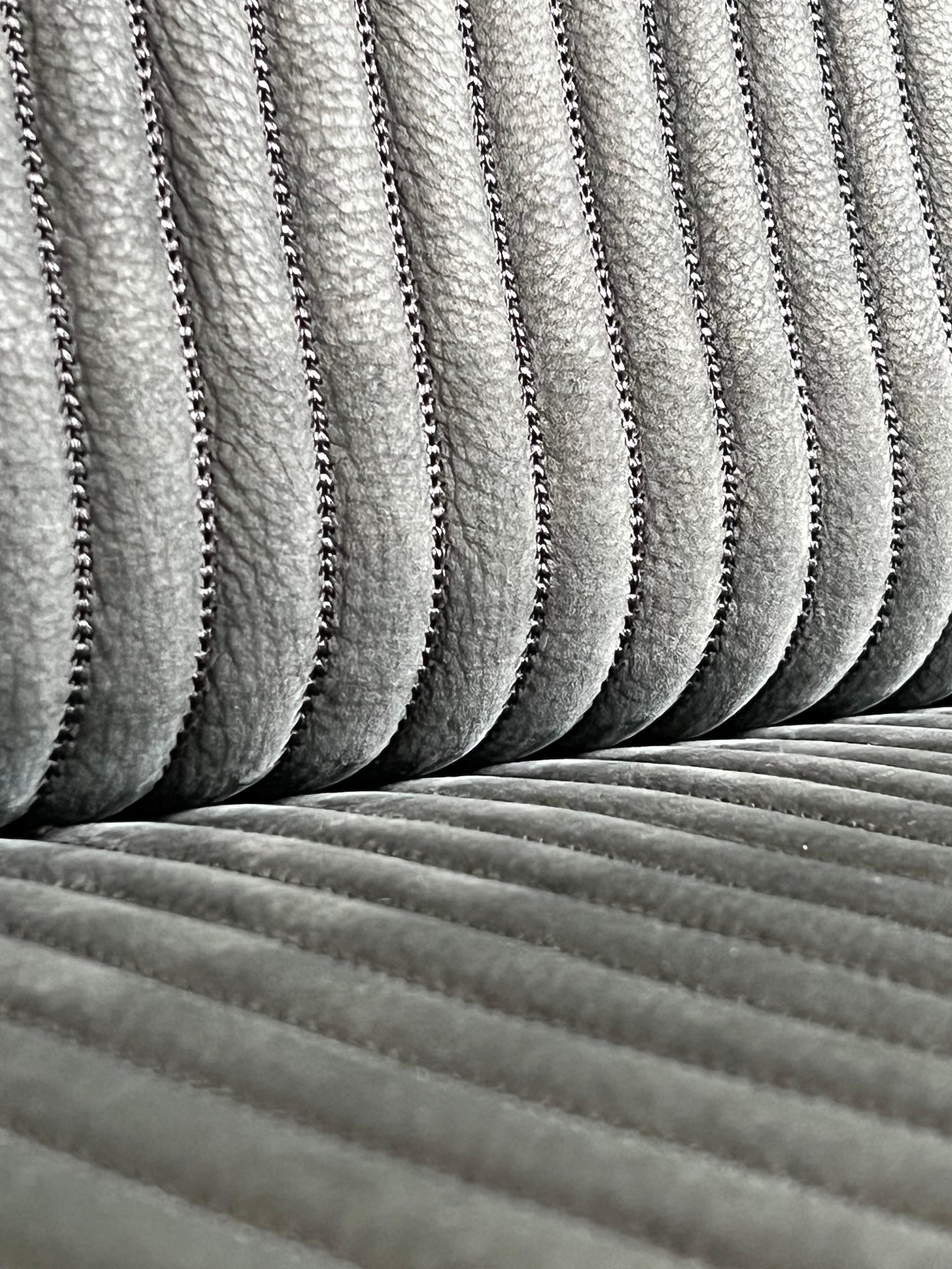 Contemporary modular Sofa & Armchairs LAmè system, brutalist furniture en venta 9