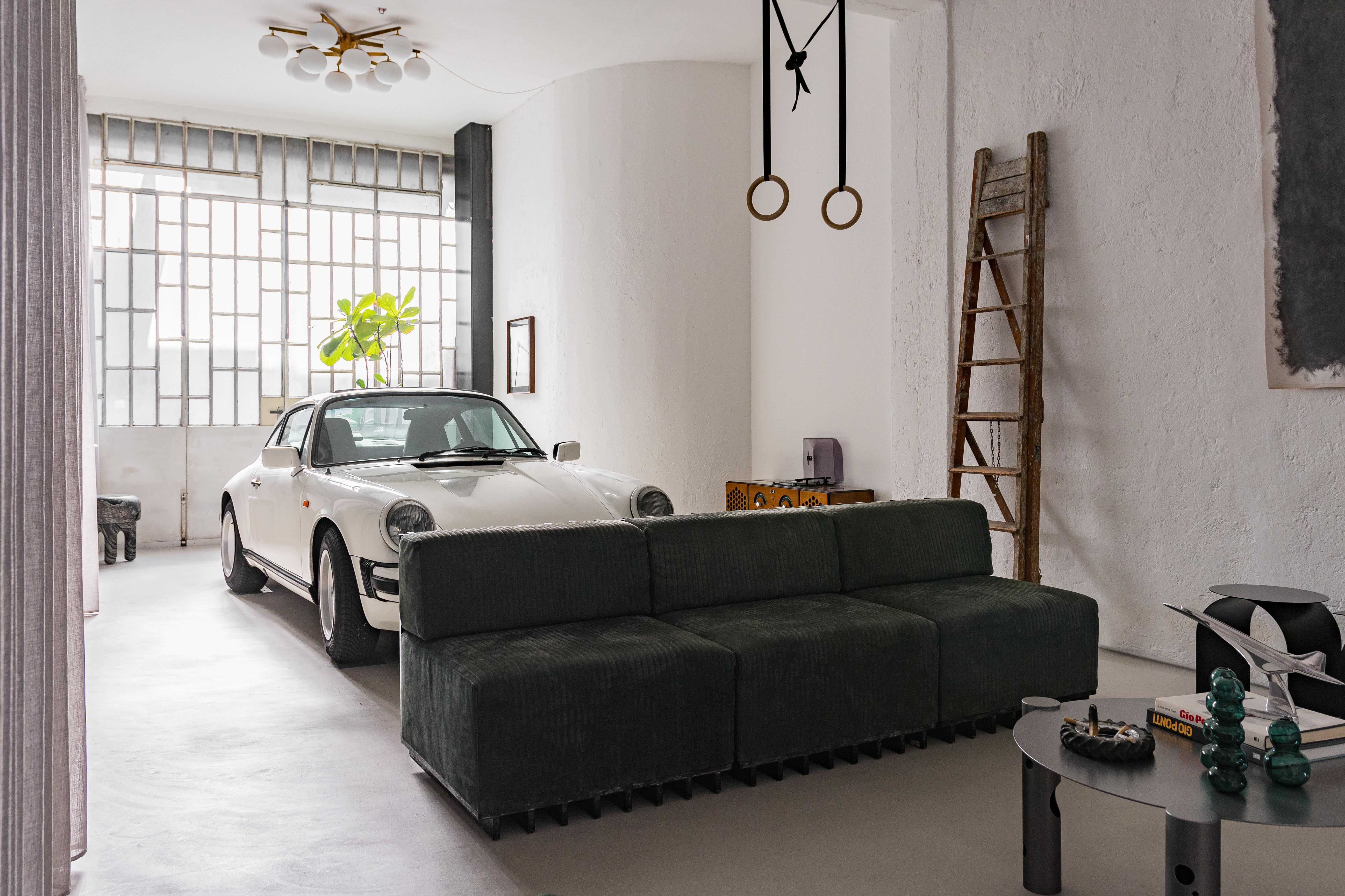 Contemporary modular Sofa & Sessel  System in Leder höchster Qualität im Angebot 13