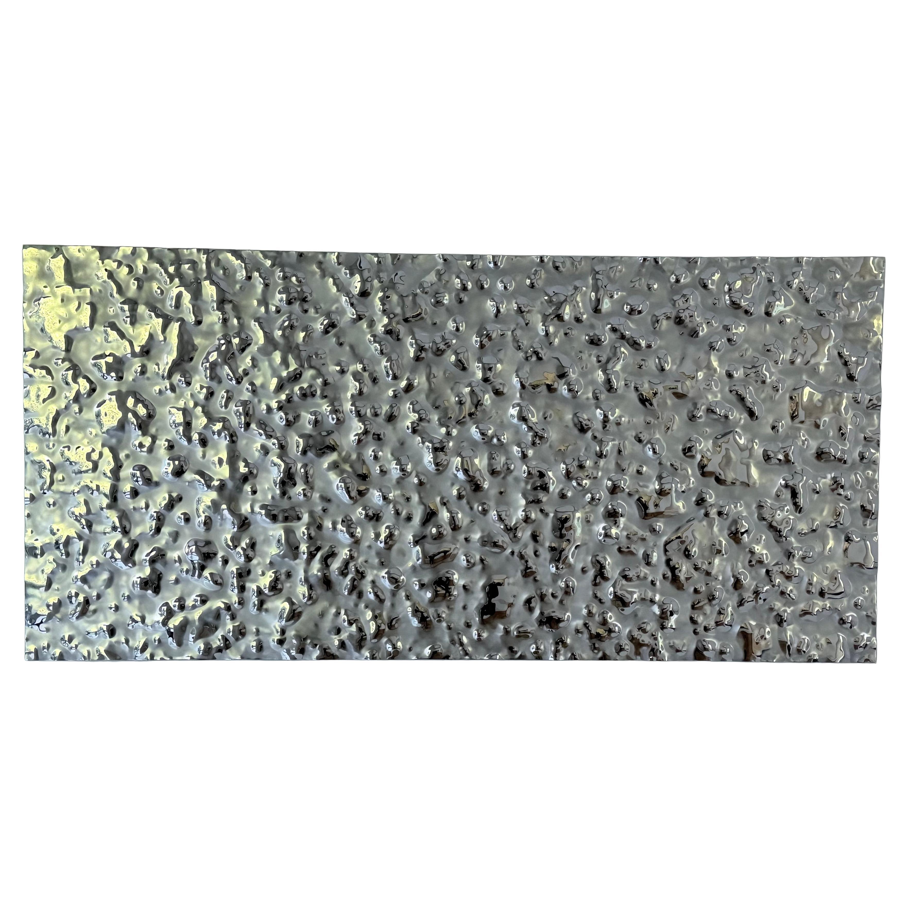 Zeitgenössische Module Wanddekoration Vento Silver