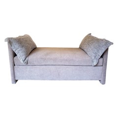 Contemporary Mohair Daybed with Pillows (New)