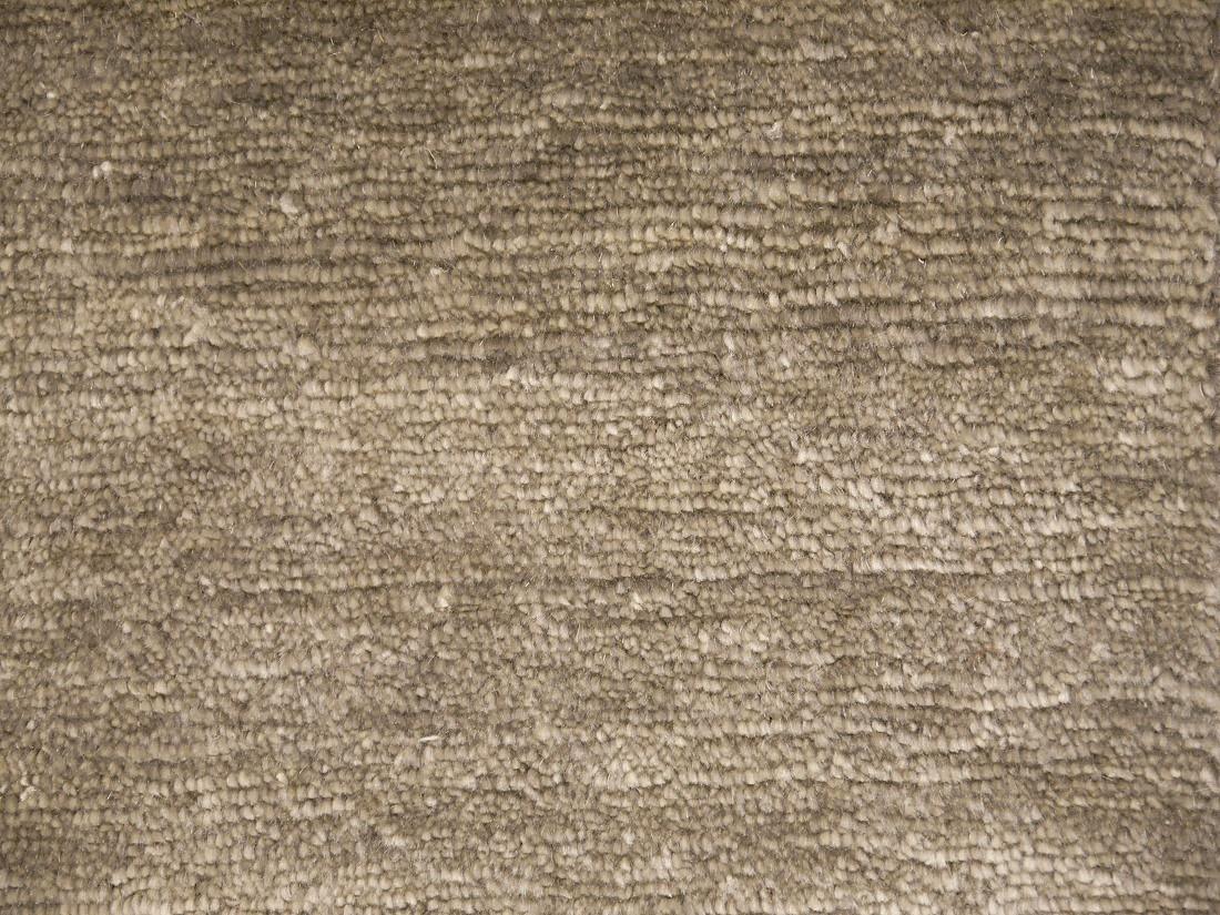 Contemporary Mohair Luxury Rug Hand Knotted Vintage Khaki Djoharian Collection In New Condition For Sale In Lohr, Bavaria, DE
